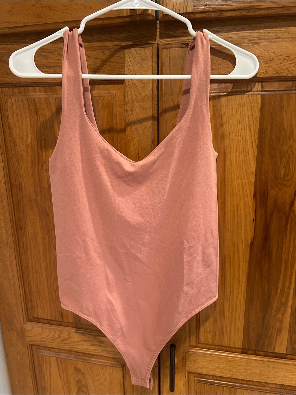 Free People Intimacy Dusty Rose Sleeveless Bodysuit